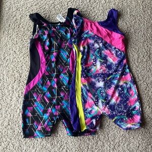 Gymnast leotards size 10/12 girls